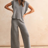 V-NECK SWEATER VEST TOP