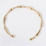 WAVY GOLD CUFF BRACELET