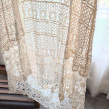 IVORY CROCHET DUSTER