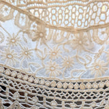 IVORY CROCHET DUSTER