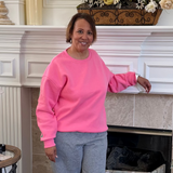 BE YOURSELF LOVE YOURSELF OVERSIZED SWEATSHIRT - IN 2 COLORS