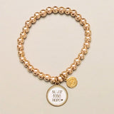 BEADED BRACELET - NEVER LOSE HOPE