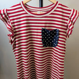 ALL AMERICAN STRIPED TOP