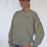 JENESIS TWELVE CREW SWEATSHIRT - GREEN