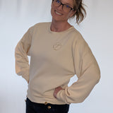 JENESIS TWELVE LONG SLEEVE TOP - IVORY