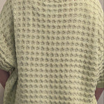 Green sweater top