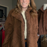 SHERPA JACKET – BROWN