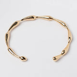 WAVY GOLD CUFF BRACELET