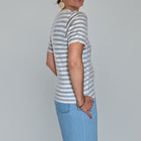 STRIPED POLO TOP