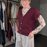 BUTTON-DOWN SWEATER VEST